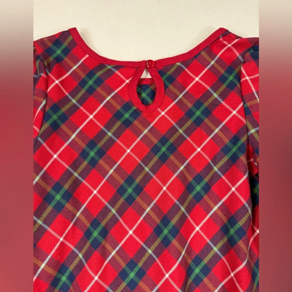 DISNEY STORE Girls Plaid Mickey Minnie Ice Skating Christmas Nightgown 5-6 Cozy‎ - Picture 11 of 12